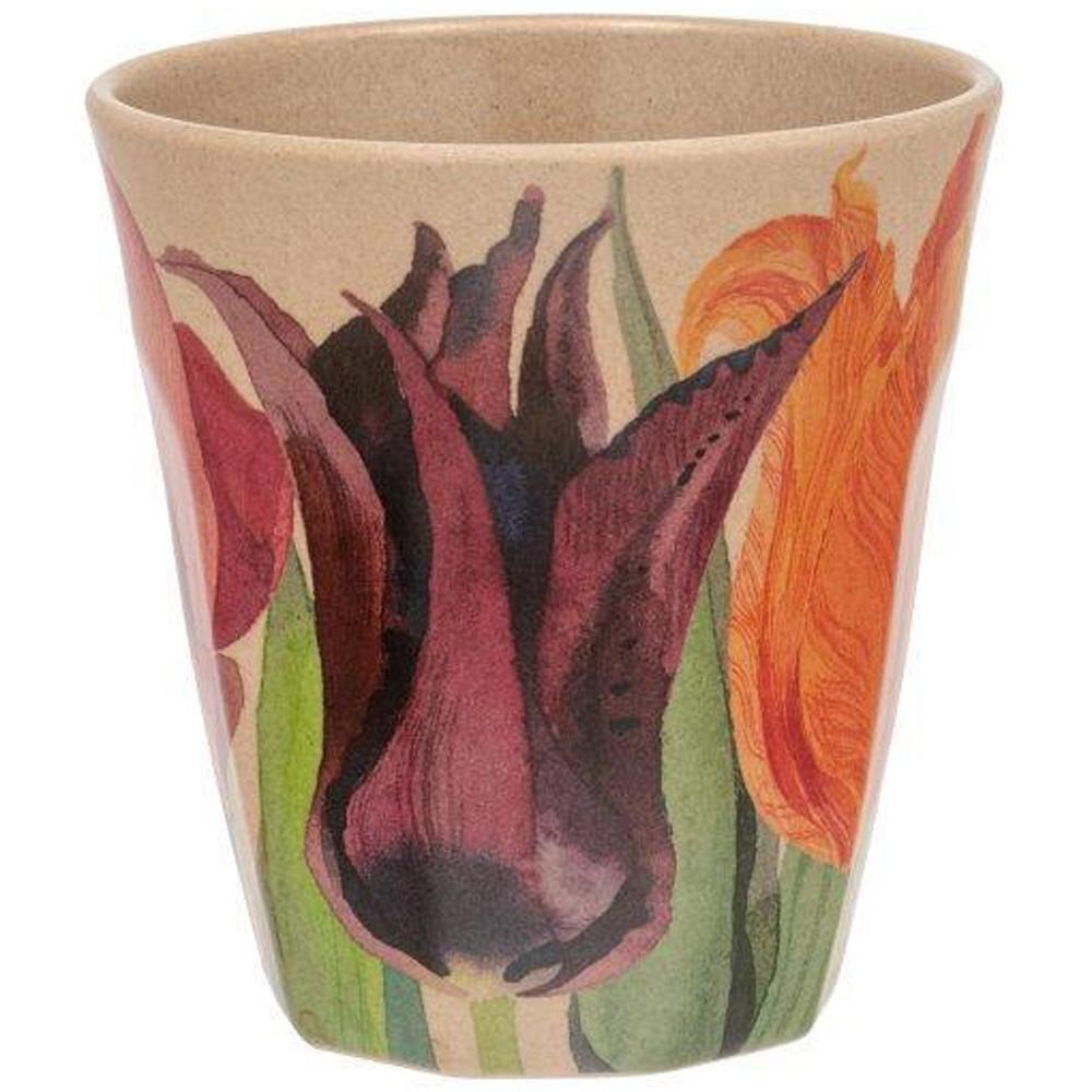 Emma Bridgewater Tulips Rice Husk Children's Beaker 300ml Capacity TUL6030