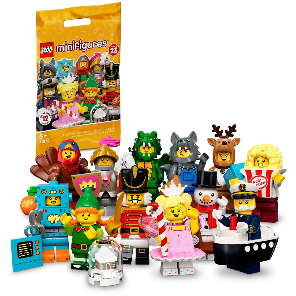 LEGO Minifigures Blind Bag Series 23 Collectable Figure Toy for Ages 5+ 71034