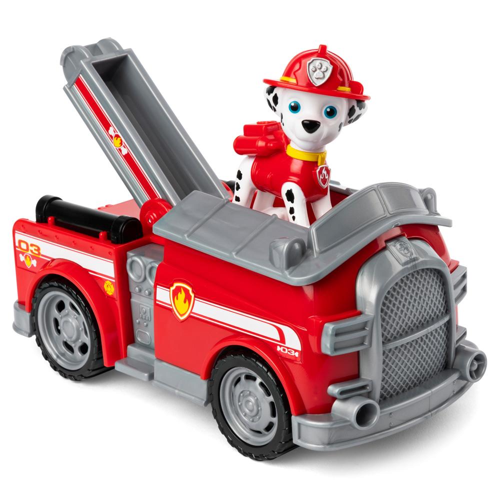 View 2 PAW Patrol Marshall's Fire Engine Vehicle with Pup Figure for Ages 3+ 6061798