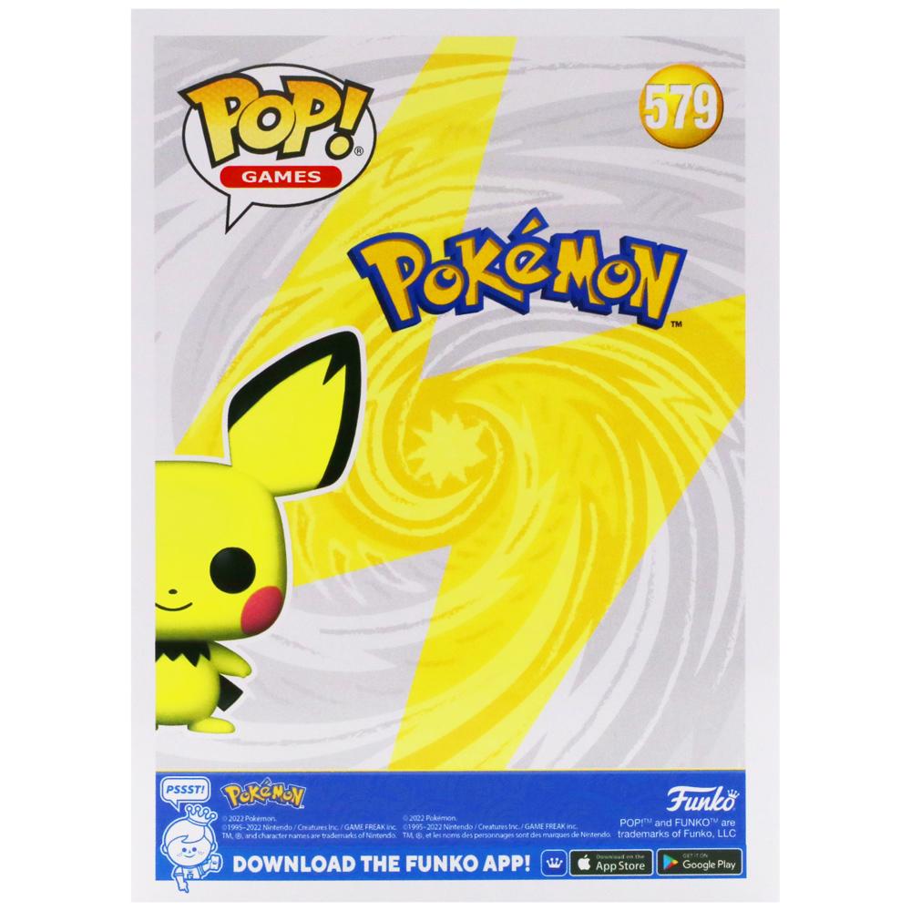 View 5 Funko POP! Games Pokémon Pichu Vinyl Figure 9cm No 579 63255