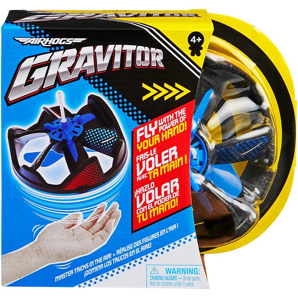 Air Hogs Gravitor Flying Hovering Toy with Trick Sticks USB Recharge for Ages 4+ 6060471