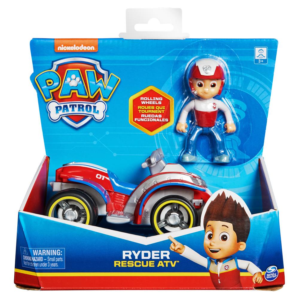 PAW Patrol Ryder's Rescue ATV Vehicle with Figure Playset for Ages 3+ 6061907