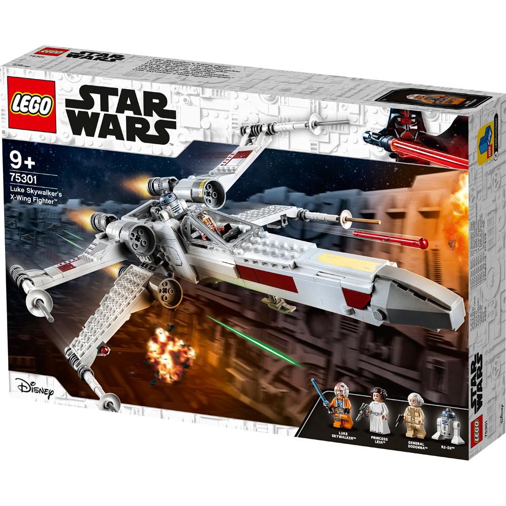LEGO Star Wars Luke Skywalker's X-Wing Fighter 474 Piece Set 75301 Ages 9+ 75301