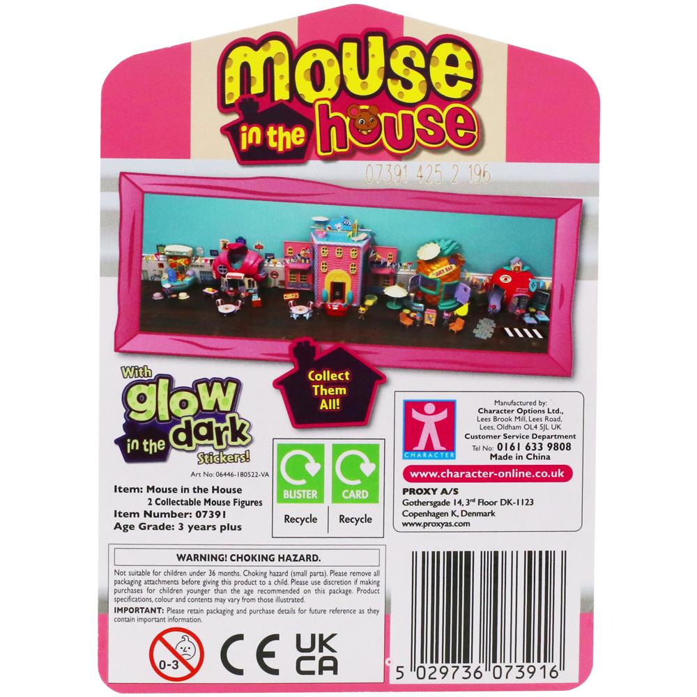 View 4 Mouse In The House Collectable 2 Figure Pack FLASH and SUGARLUMP 07391-FS