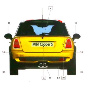 View 3 Airfix Mini Cooper S Car Model Kit Gift Set Scale 1:32 with Paints and Adhesive A55310A