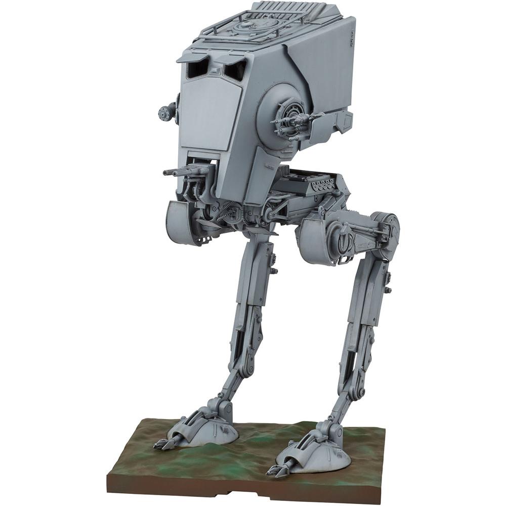 View 2 Bandai Star Wars AT-ST Scout Walker Model Kit Scale 1:48 R01202