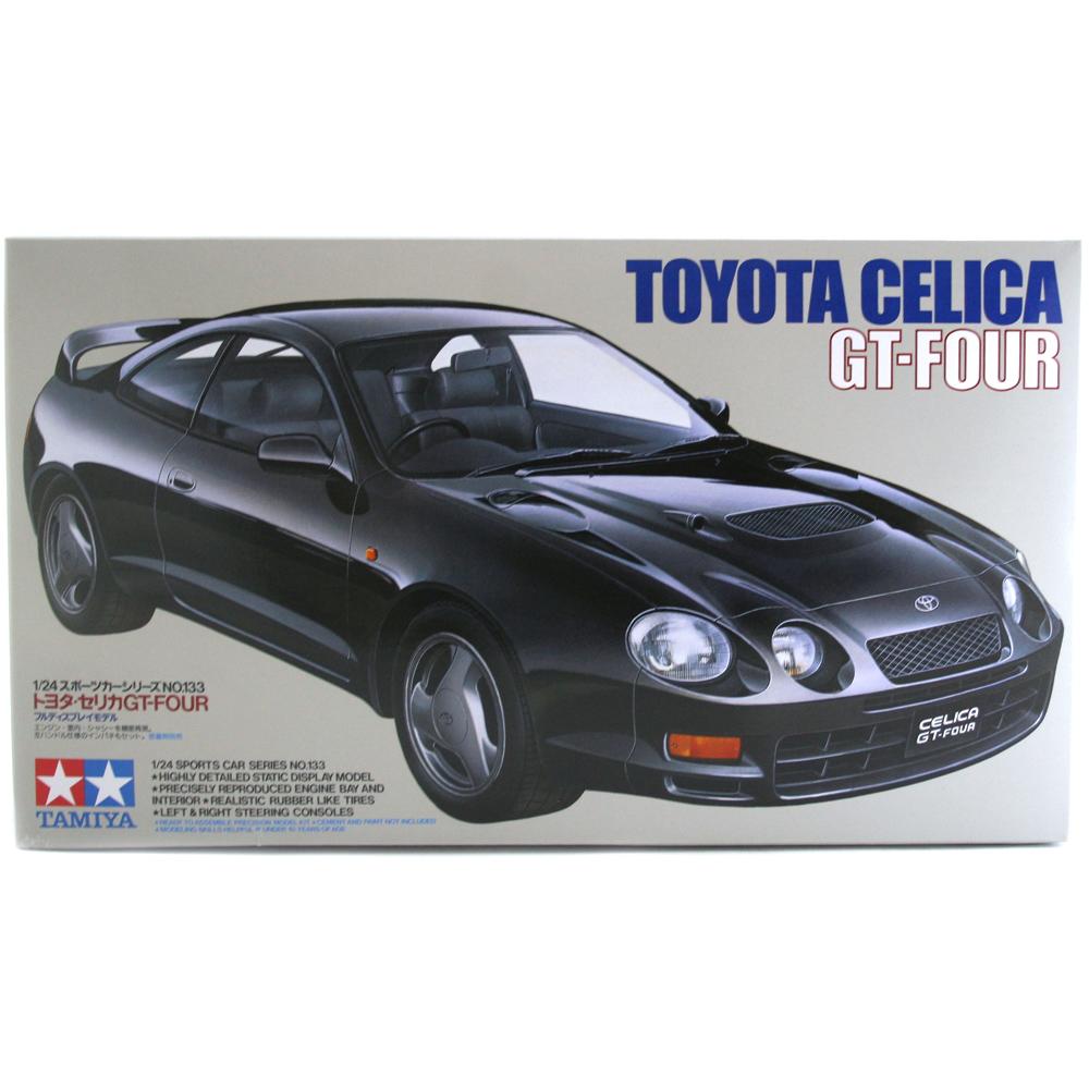 Tamiya Toyota Celica GT-Four Sports Car Model Kit Scale 1:24 24133