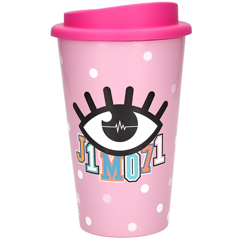 Depesche Lisa & Lena J1MO71 To-Go-Cup in PINK 10342_A-PINK