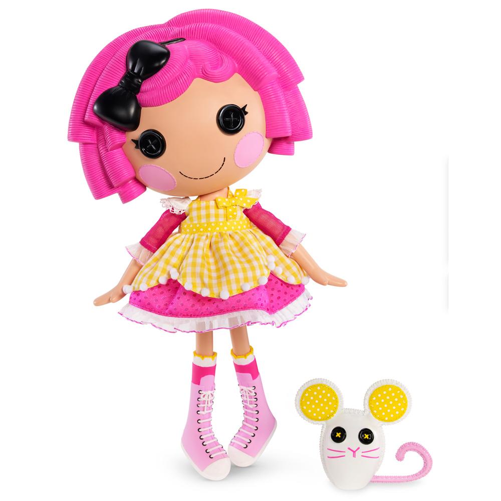View 2 Lalaloopsy CRUMBS SUGAR COOKIE 13-Inch Doll with Pet Mouse 576884EUC
