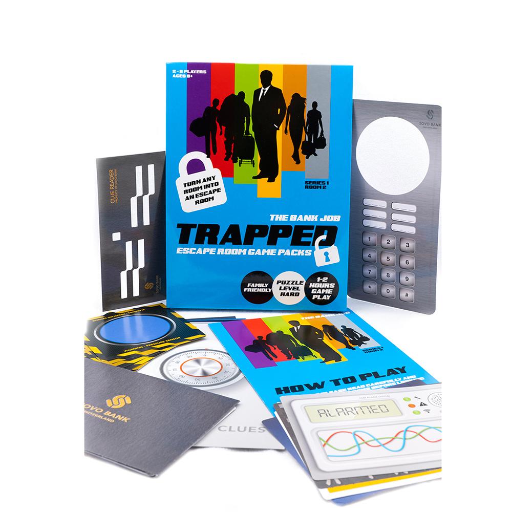 View 2 Trapped Escape Room Game Pack THE BANK JOB BJ001