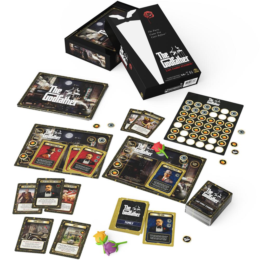 View 2 The Godfather The Last Family Standing Board Game for 3-6 Players Ages 14+ 6065467