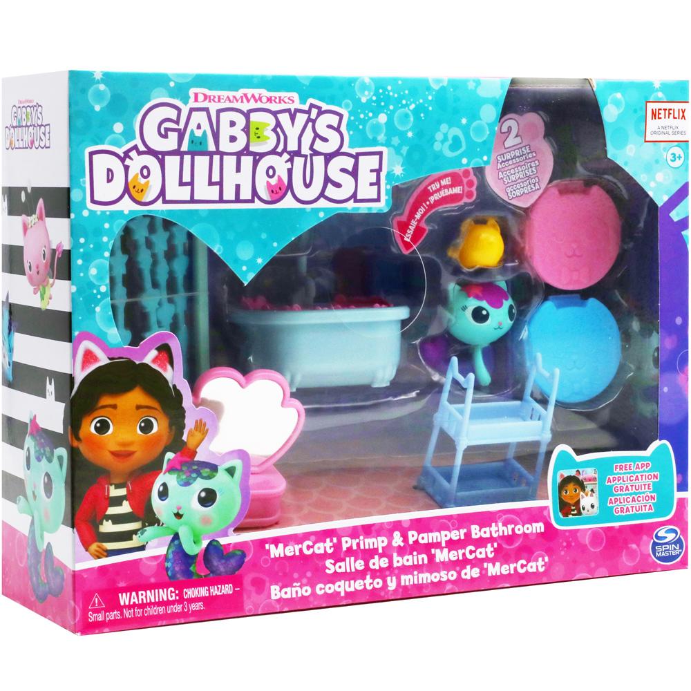 Gabby's Dollhouse Baking Playset - Set Forno Giocattolo Con Ciotola, Frusta, Farina E Forno Per Bambini - Gioco Di Ruolo Creativo