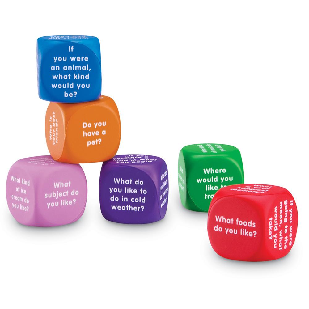 Learning Resources Conversation Cubes