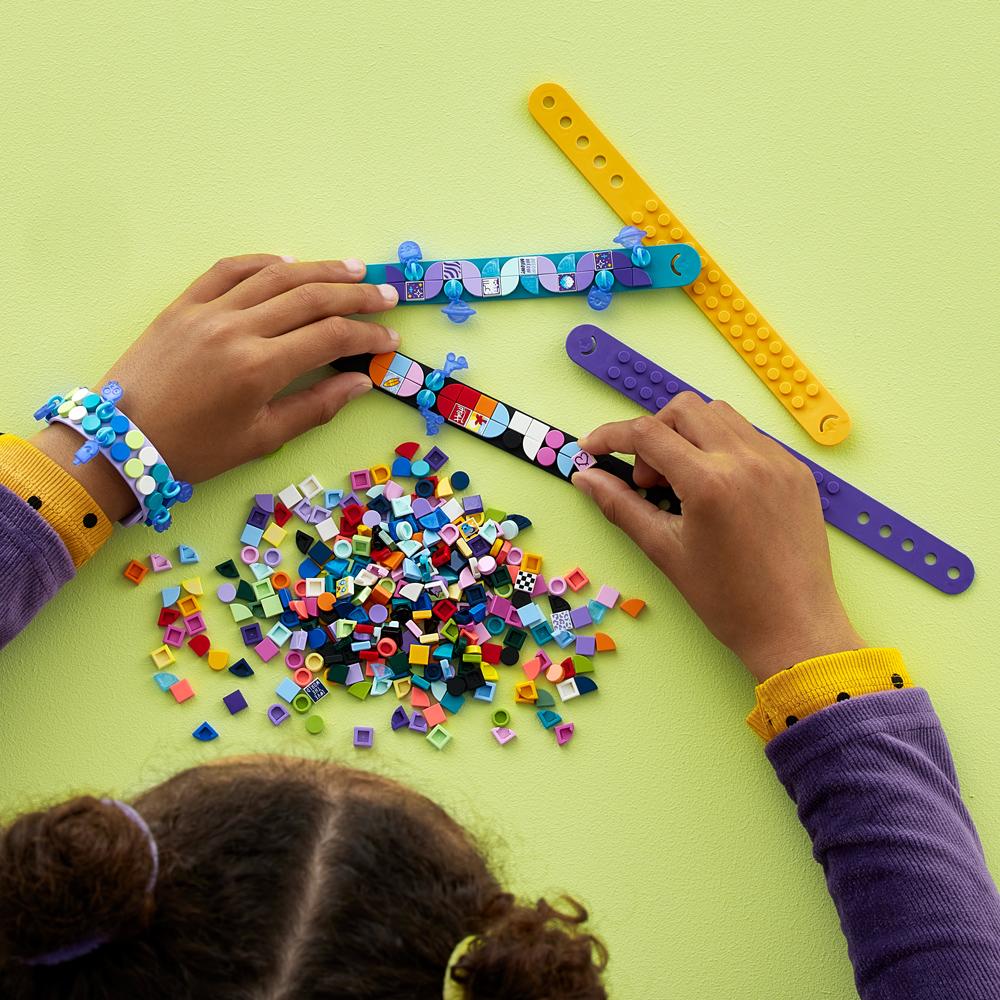 View 5 LEGO DOTS Bracelet Designer Mega Pack Building Toy for Ages 6+ 41807
