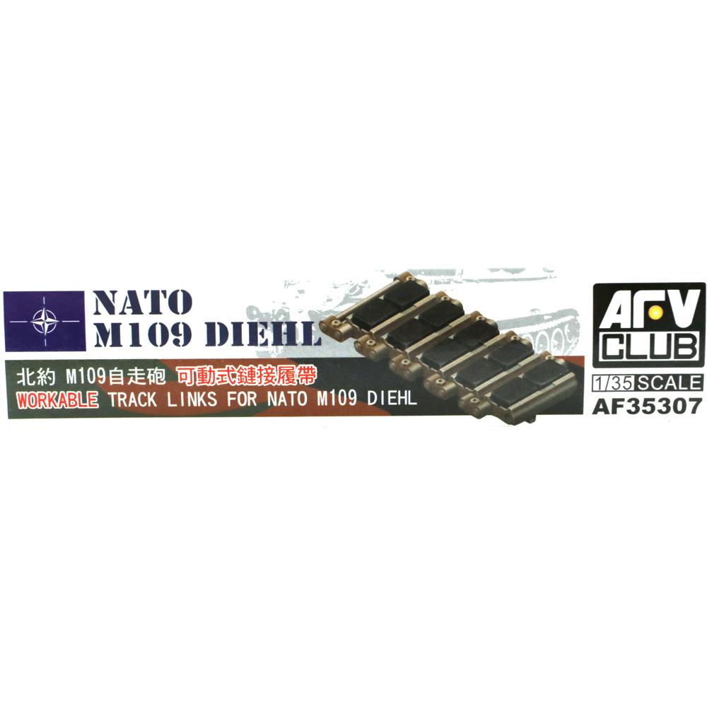 Afv Club Nato M109 Diehl Howitzer Workable Track Links For 135