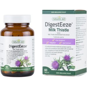 View 2 Natures Aid Digesteeze Milk Thistle Extract - 60 Tablets 127120