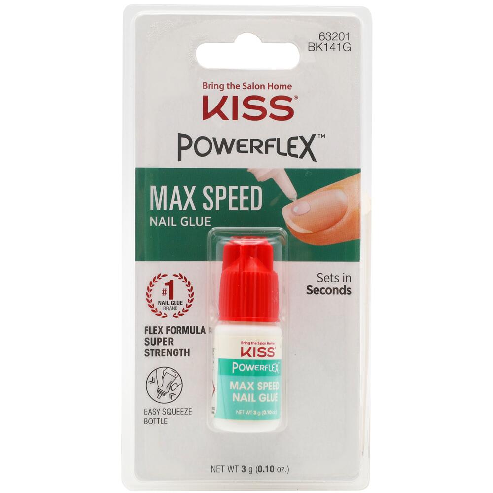 KISS Powerflex Max Speed Nail Glue 3g Bottle BK141GT