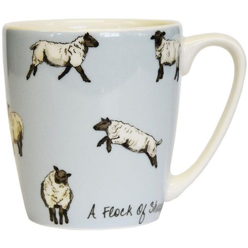Queens The In Crowd A Flock of Sheep Fine China 300ml Acorn Mug INCR00301