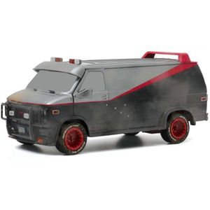 Greenlight Collectibles Hollywood Collection The A-Team 1983 GMC Vandura Van Weathered Version 84112