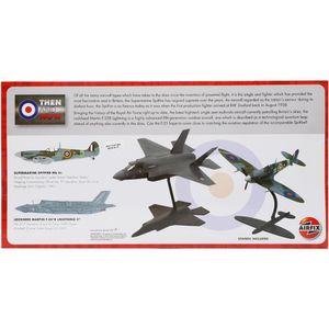 Airfix Then and Now Supermarine Spitfire & F-35B Lightning II Military ...