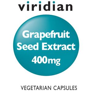 View 5 Viridian Grapefruit Seed Extract 400mg 90 Capsules 0397