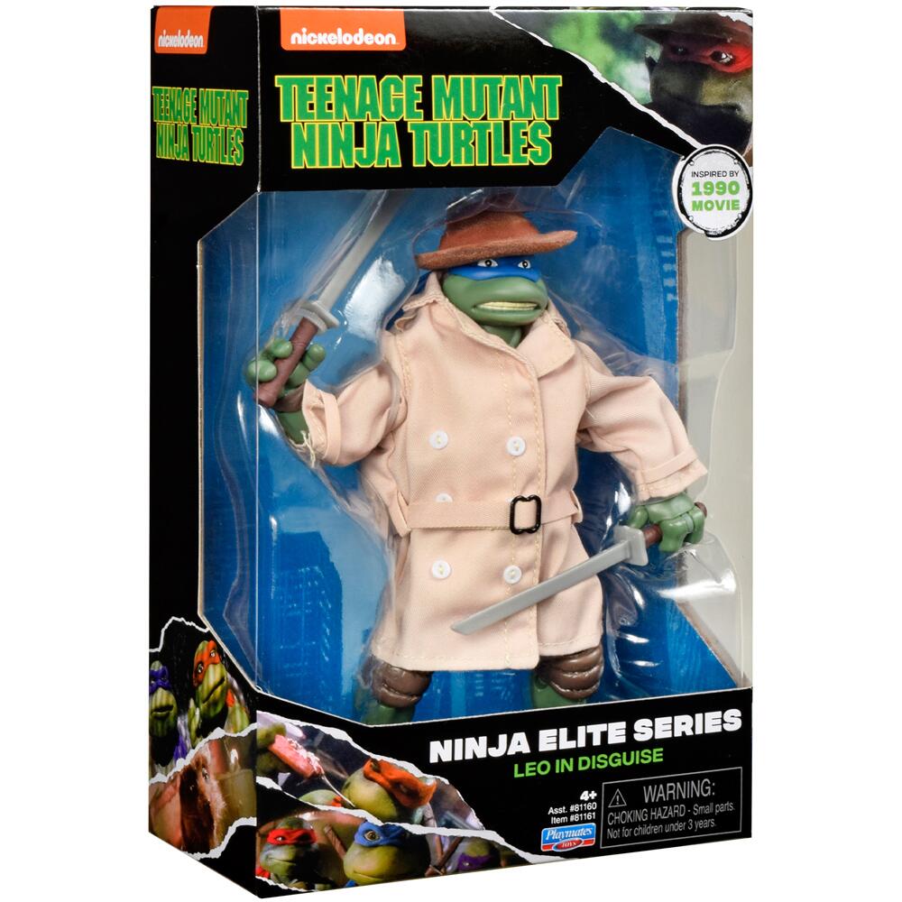 Teenage Mutant Ninja Turtles Elite Series Character Figure LEONARDO IN DISGUISE 81161
