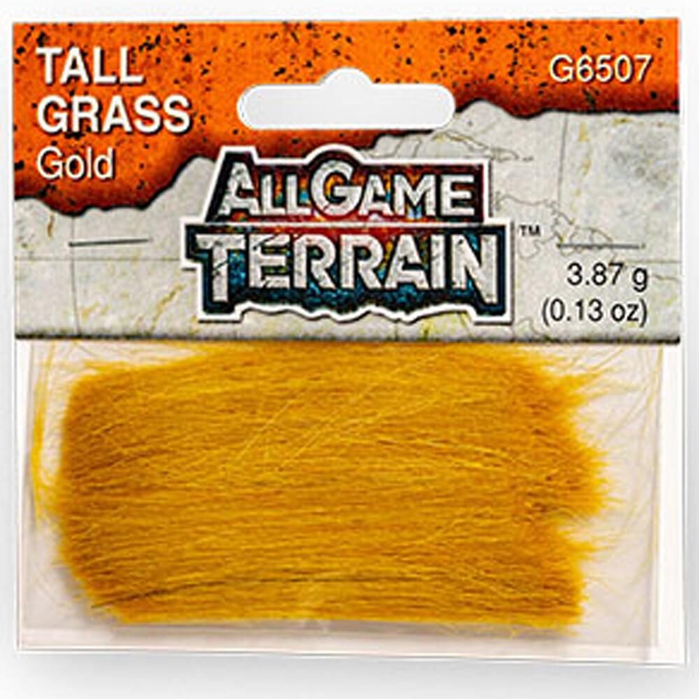 All Game Terrain Tall Grass Wargaming Decorative Scenery Gold 3.87g G6507