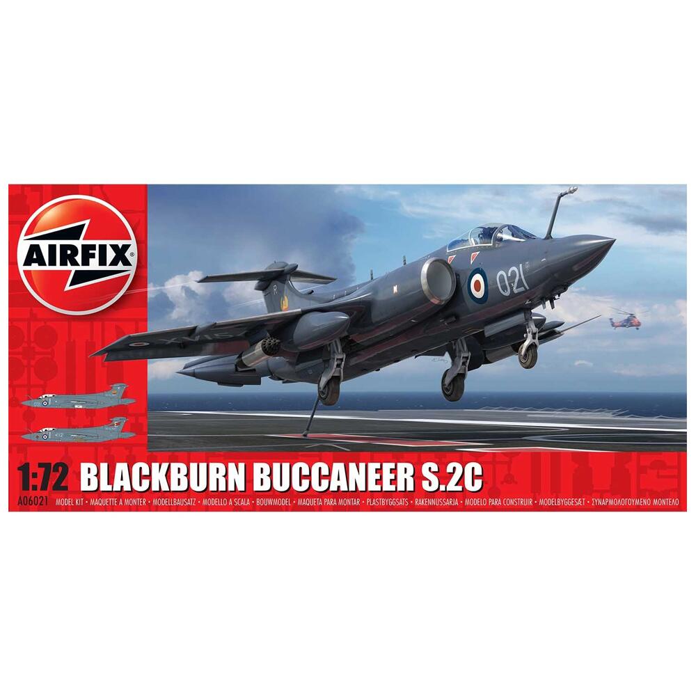 Airfix RAF Blackburn Buccaneer S.2C Military Jet Model Kit Scale 1:72 A06021