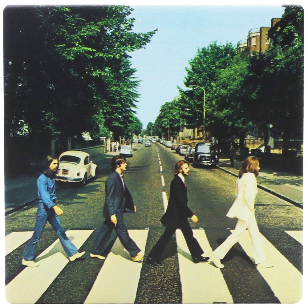 The Beatles Abbey Road Ceramic Square Coaster 10 x 10cm CSTS1BTS05