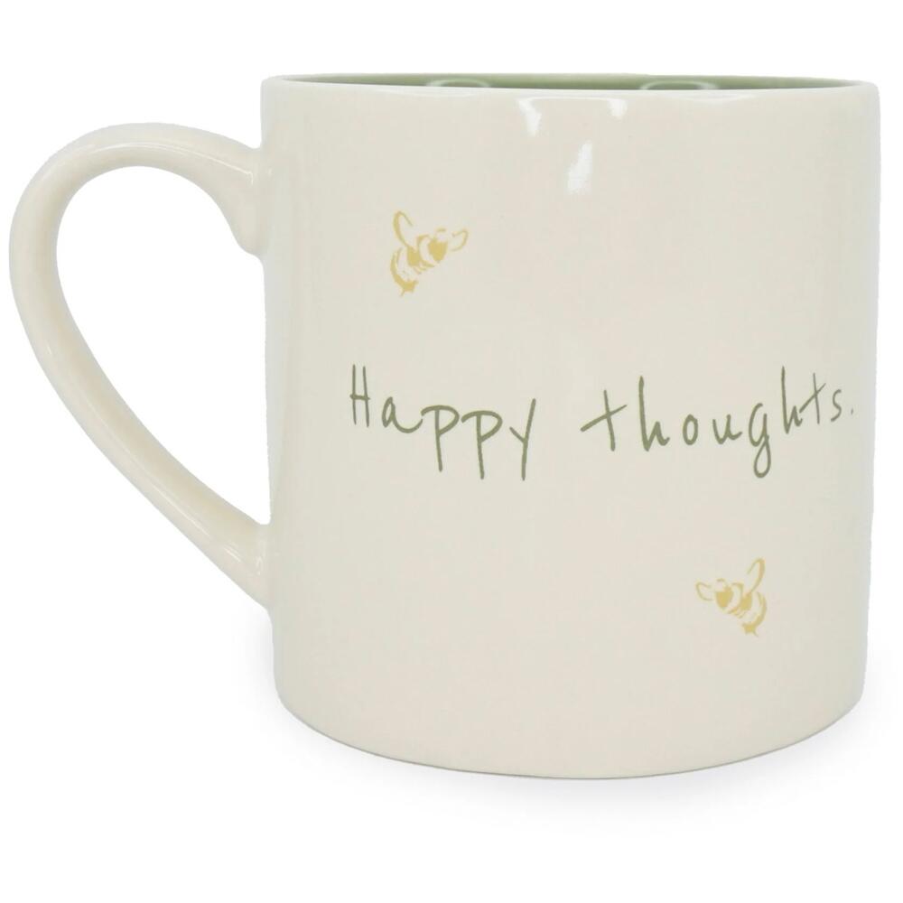 Winnie the Pooh Happy Thoughts Mug – The Literary Gift Shop