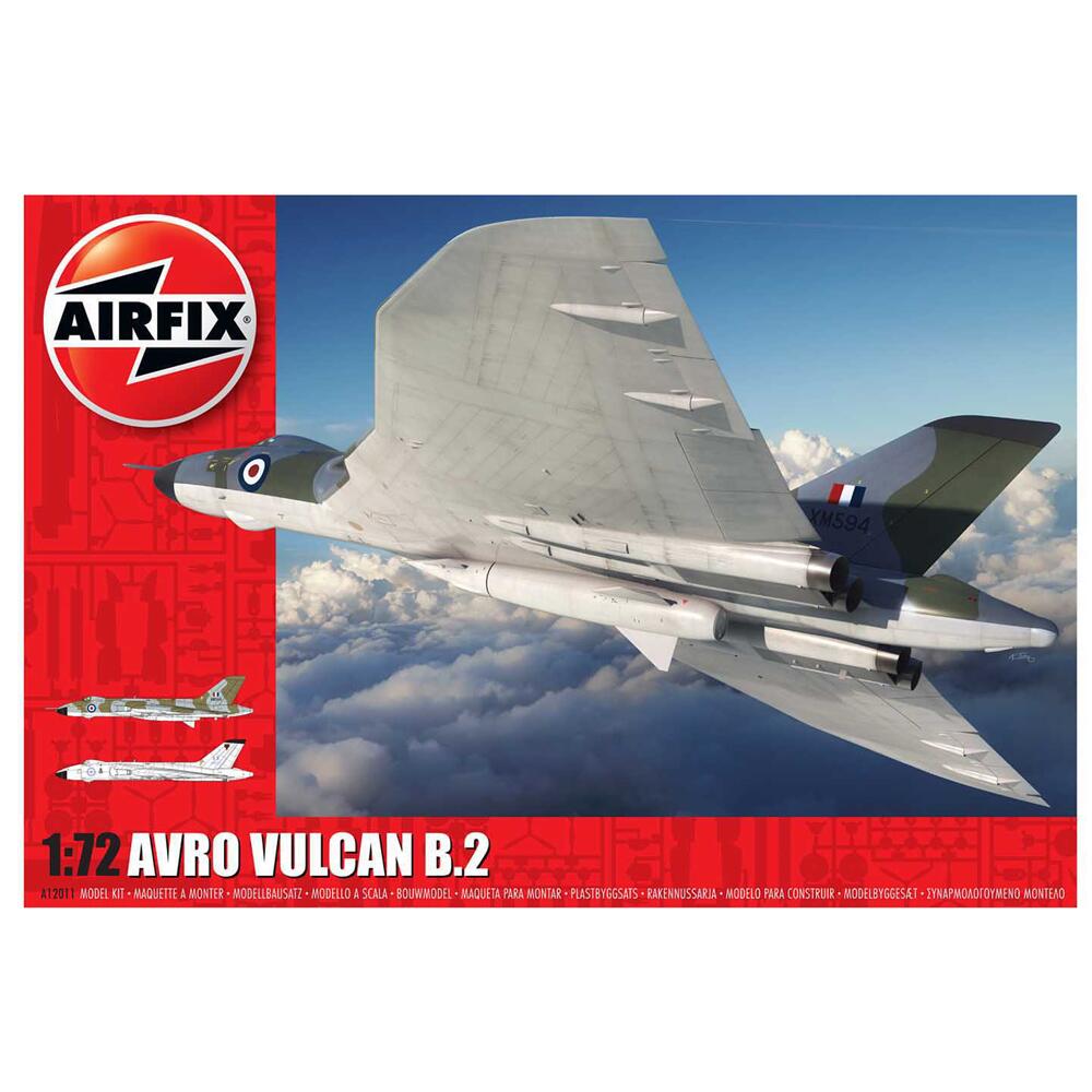 Airfix Avro Vulcan B.2 Bomber Plastic Model Kit Scale 1:72 A12011