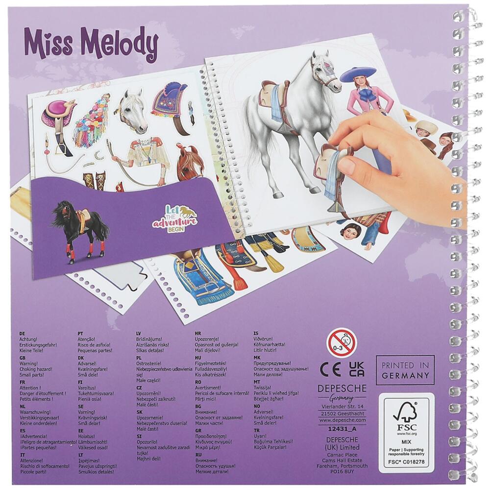 TOPModel Dress Me Up Groot Corgi stickerboek TOPModel Dress Me Up Groot Corgi stickerboek
