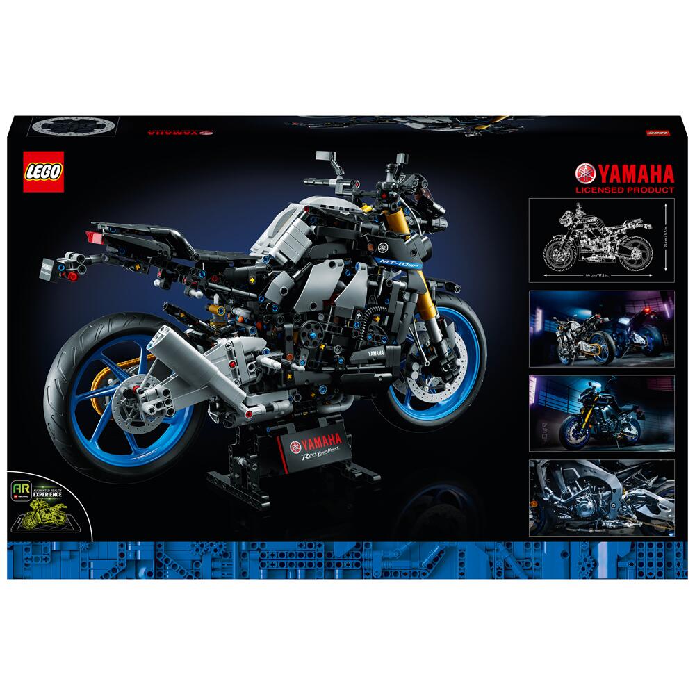 View 3 LEGO TECHNIC Yamaha MT-10 SP Motorcycle Set 42159