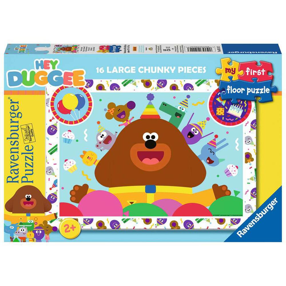Ravensburger My First Floor Puzzle Hey Duggee 16 Large Chunky Piece Jigsaw Puzzle R05111