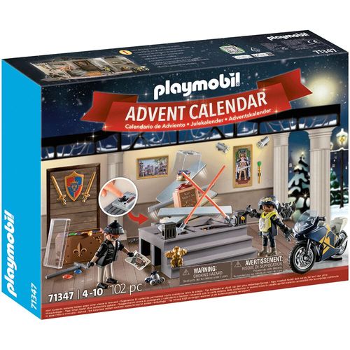 Playmobil Advent Calendar Police Museum Theft 71347