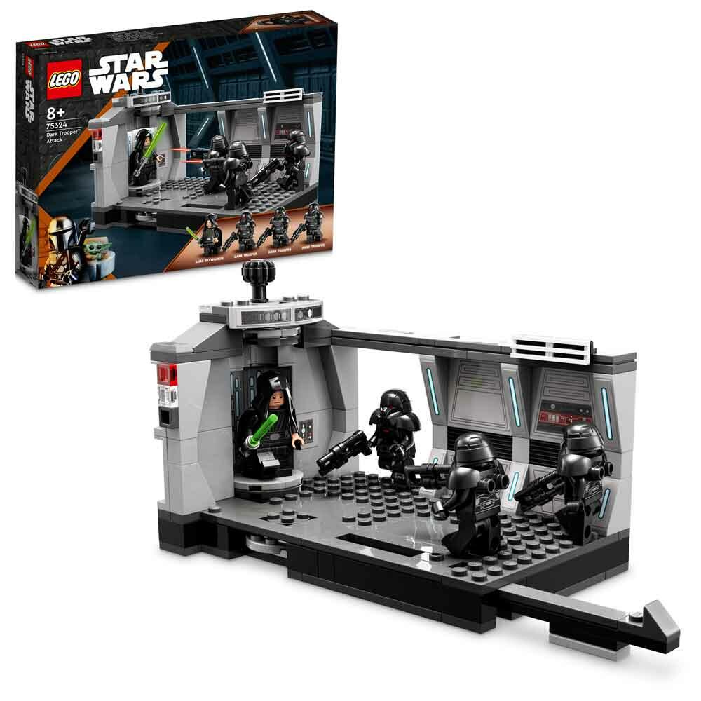 LEGO 75324 Star Wars The Mandalorian Dark Trooper Attack Building Set