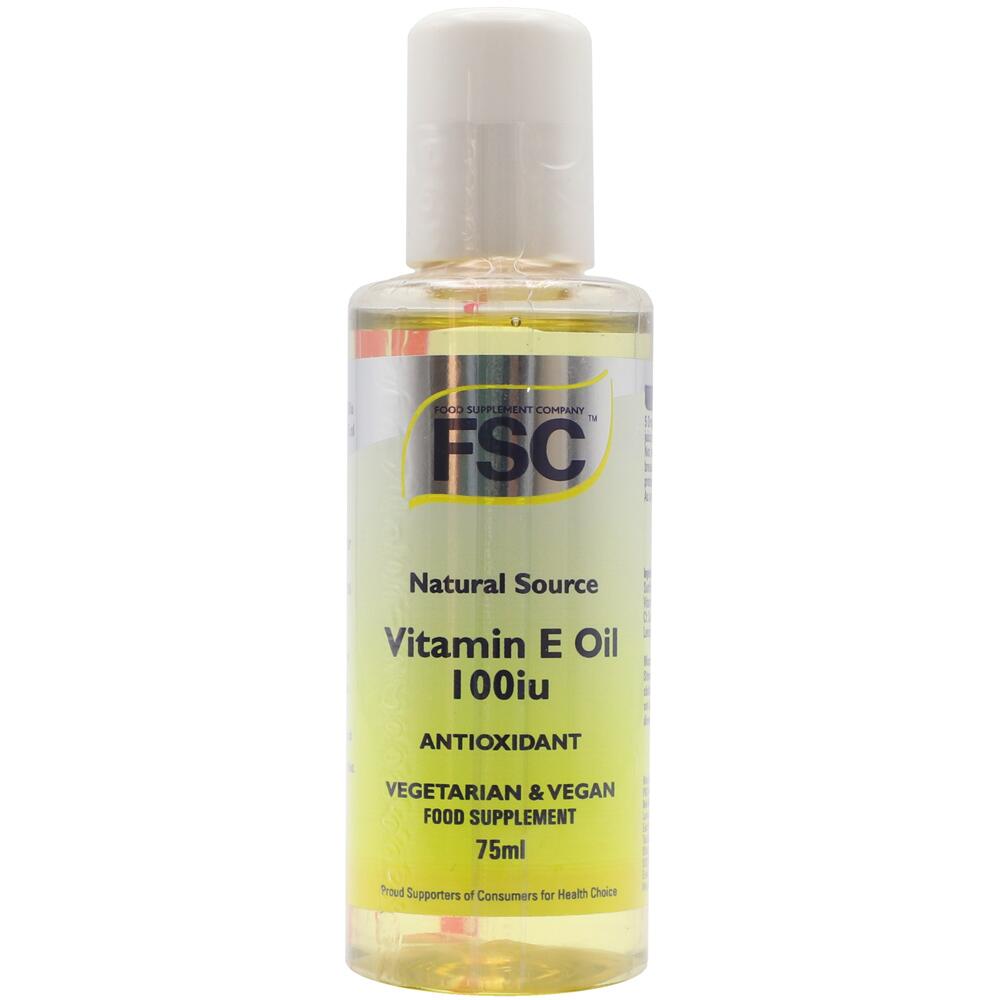 FSC Vitamin E OIL Natural Source 75ml FSC151220