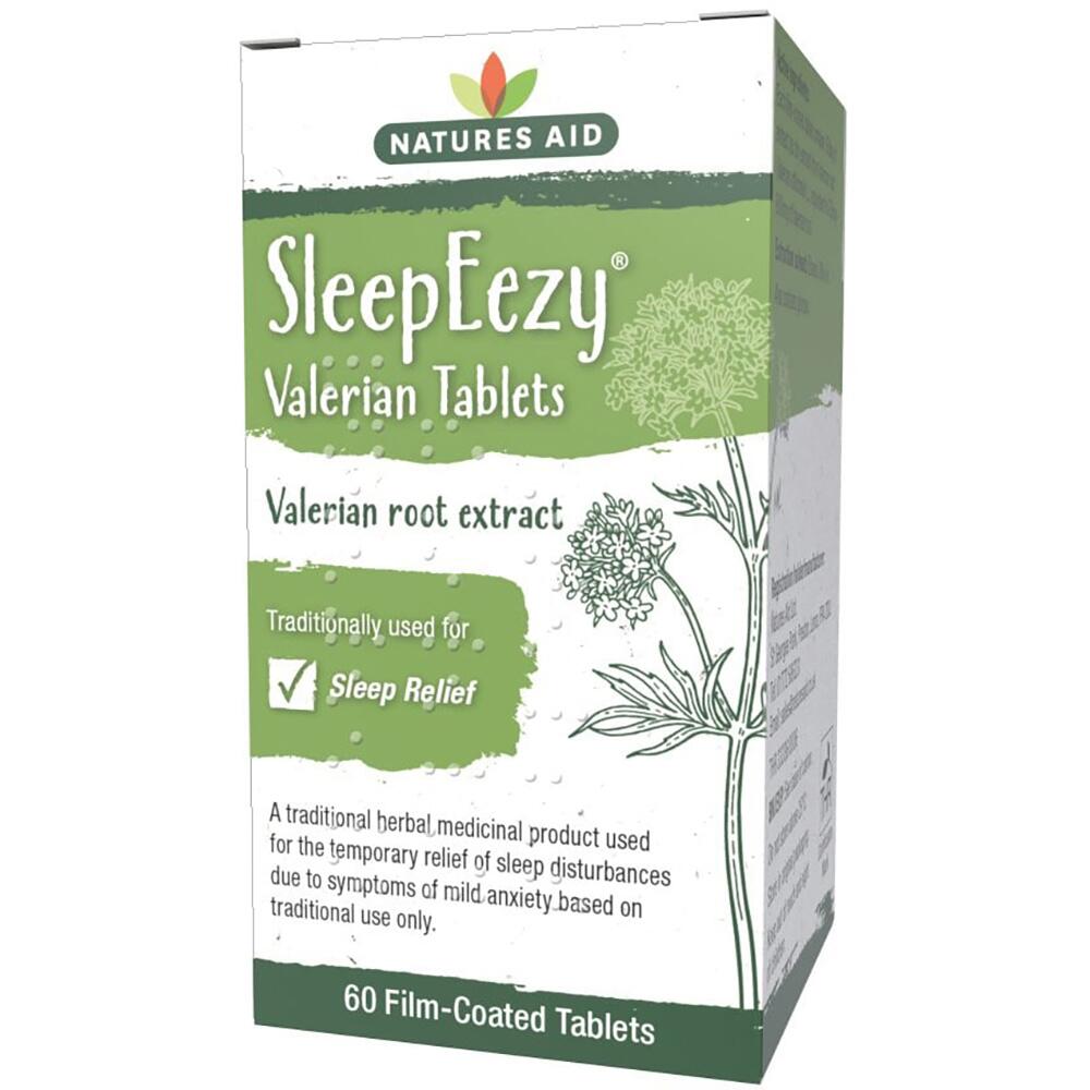 Natures Aid SleepEezy Valerian Root Extract 150mg - 60 Tablets 127320