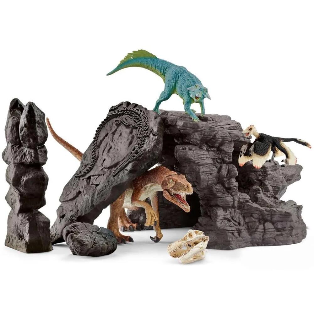 Schleich Dinosaurs Dino Set With Cave