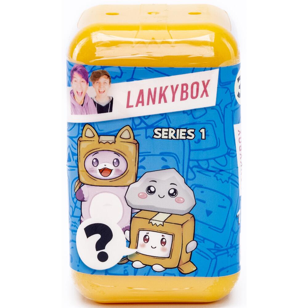 Lankybox Mystery Squishy Figure Pack Collectable Toy Series 1 for Ages 3+