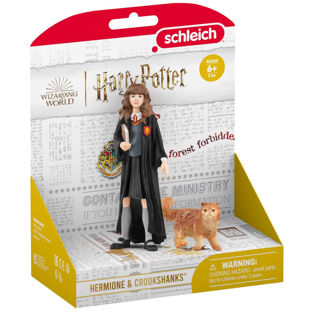 Schleich Harry Potter Hermione Granger & Crookshanks The Cat Figure Set 42635