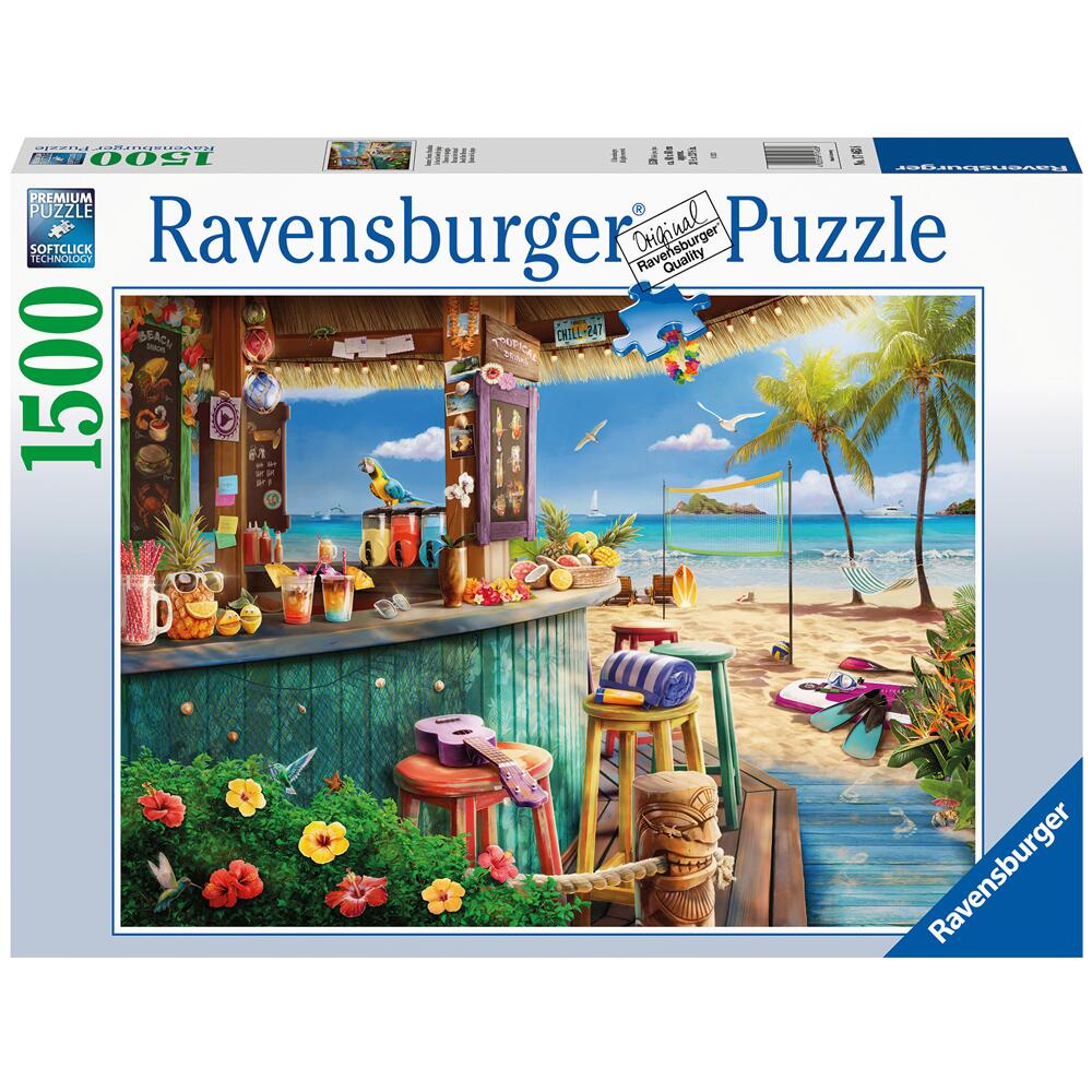 Jigsaw Puzzle Minecraft Beach Cabin 500 Piece (500-501)