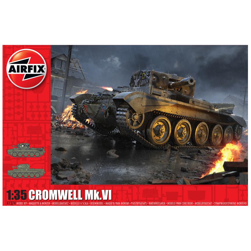 Airfix Cromwell Mk.VI Tank Plastic Model Kit A1374 Scale 1:35