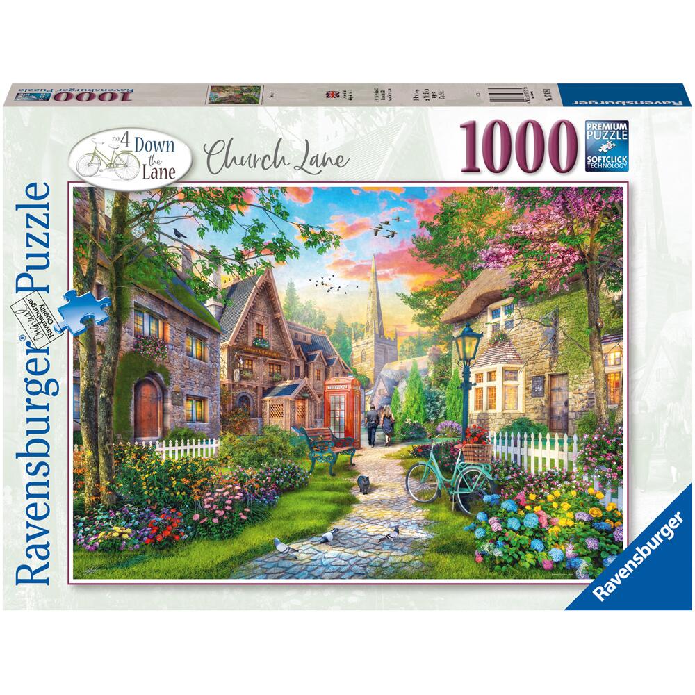 Ravensburger 1500 Piece Puzzle Cottage by The River Countryside Jigsaw Ages  12+ 
