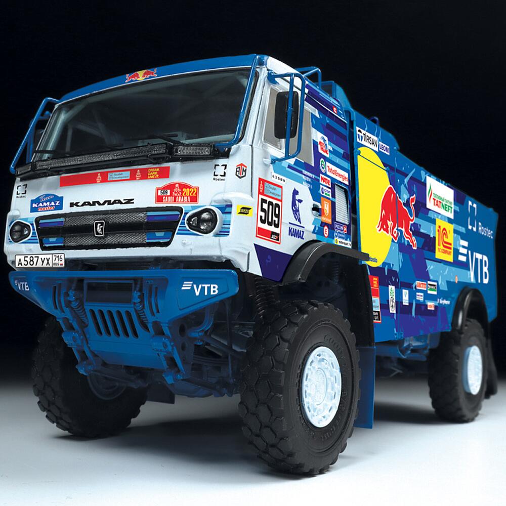 1/35 Dump Truck KAMAZ-65115 # Zvezda 3650 - Modelbouw Krikke