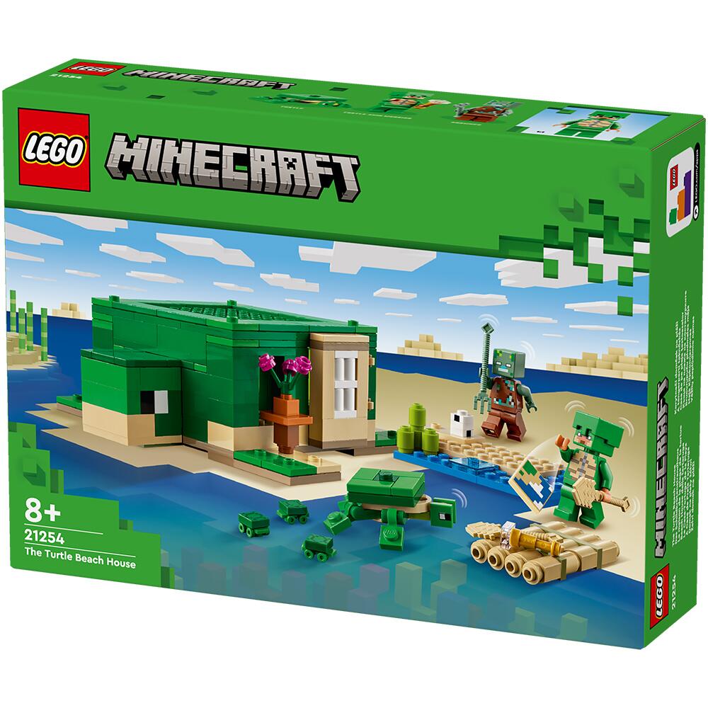 LEGO Minecraft The Turtle Beach House Building Set 21254