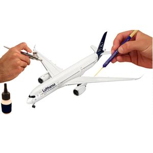View 5 Revell Model Colour Acrylic Paint Set MODERN AIRLINER 8 x 17ml 36203