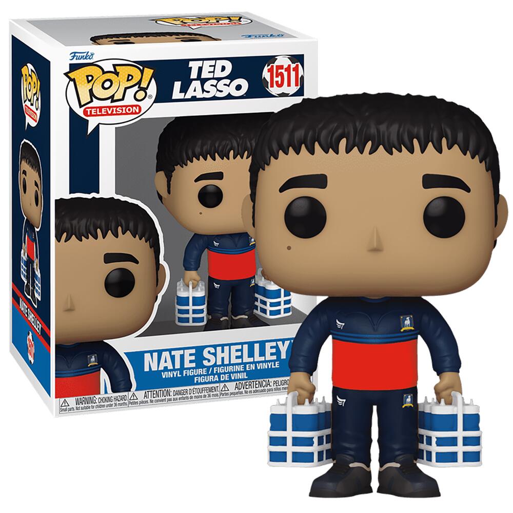 Funko POP! Television Ted Lasso Nate Shelley with Water Bottles Figure 1511 F70720