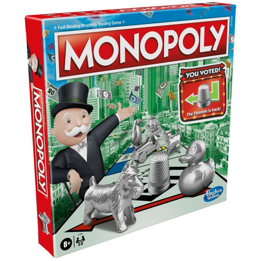 Hasbro Monopoly Classic Board Game 2-6 Players Ages 8+ AC1009