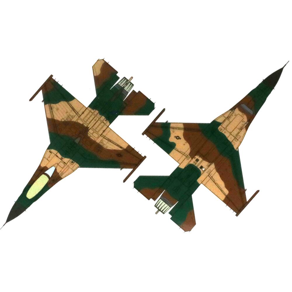 Tamiya 61106 Maquette F-16C / N Aggressor Échelle 1:48 - Avion De Combat à Assembler
